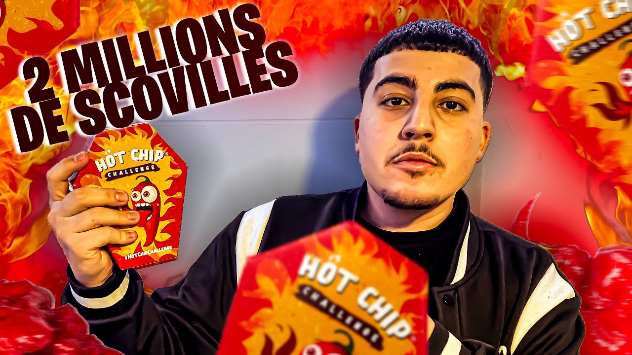 JE GOUTE LA CHIPS LA PLUS PIQUANTE DU MONDE ! (Hot chips challenge