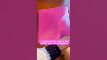 how I organize piano sheets #music #piano #motivation