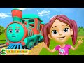 The Wheels On the Train -  Vehicle Song &amp; Rhyme for Kids by Little Treehouse