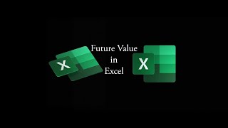 Future value (FV) of single investment with annual compounding in Excel