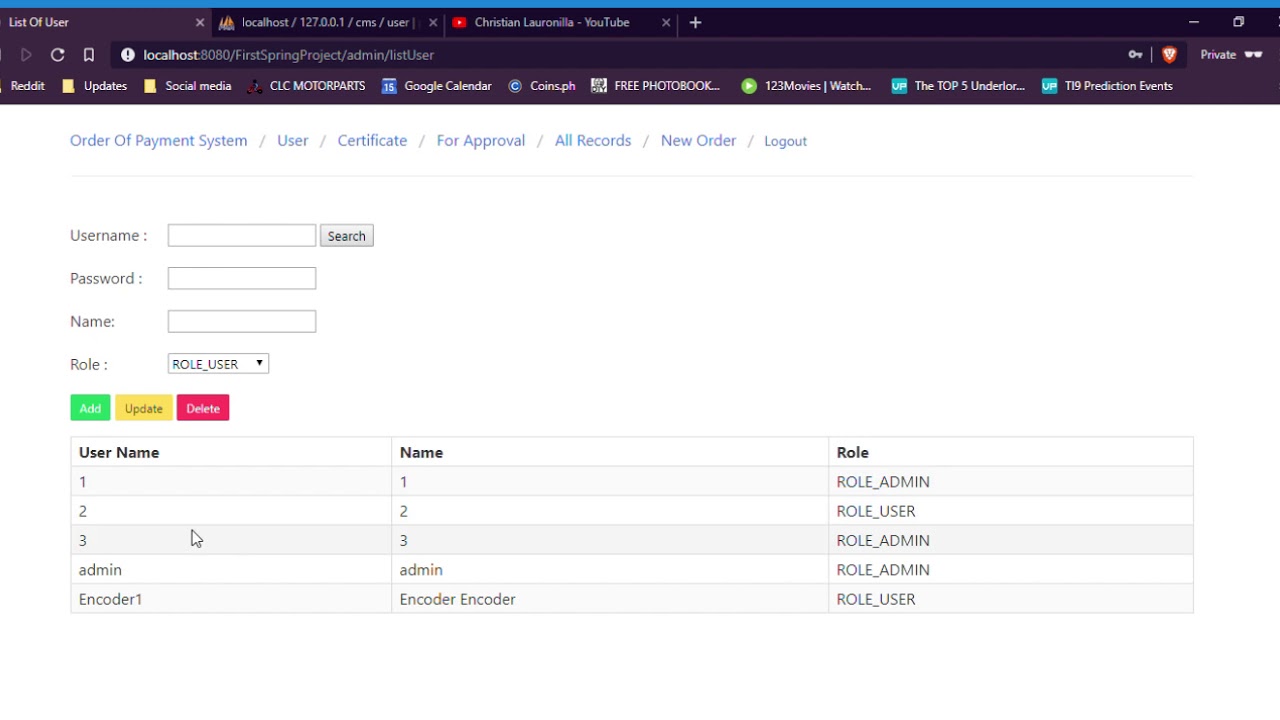 ORDER OF PAYMENT SYSTEM - YouTube