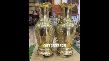 Cặp bình tứ linh #đồđồngnguyễnxưa