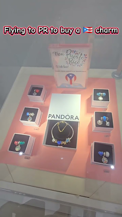 love me some puerto rico padora charms. #pandora #ytshorts #travel