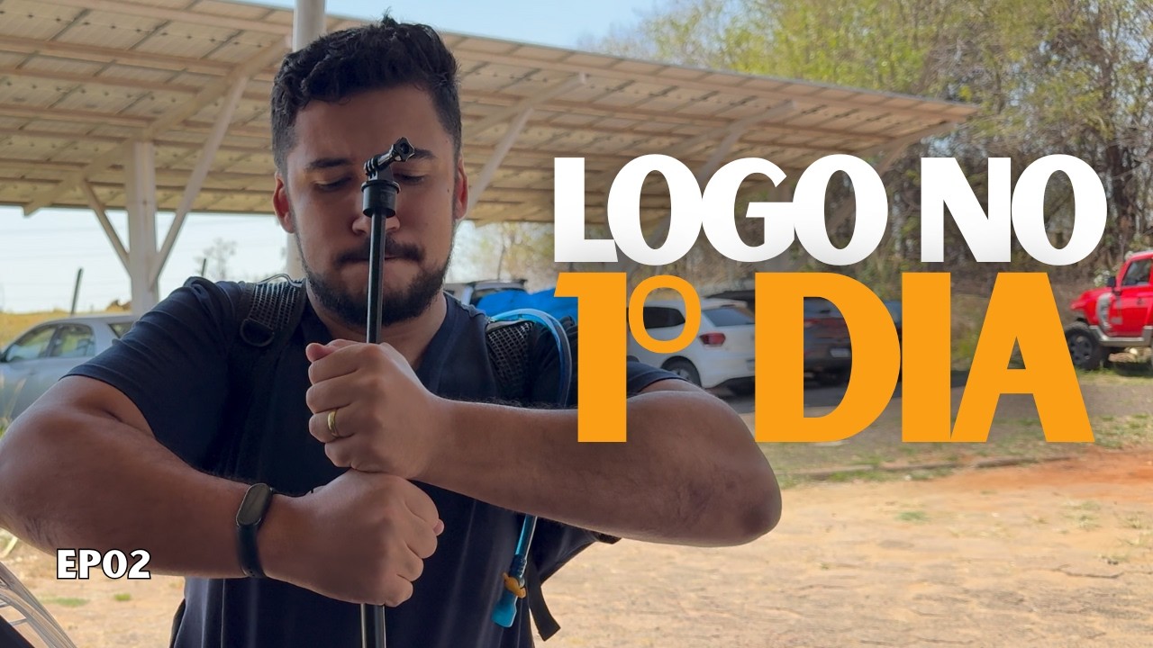 🏍️ PERRENGUE no 1º DIA na viagem de moto ao ATACAMA? | Expedição Mão do Deserto