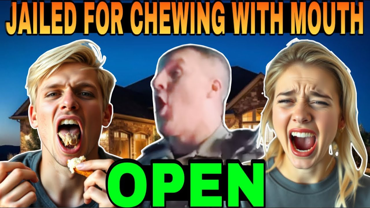 Cops Arrest Man For……..Chewing Food Improperly