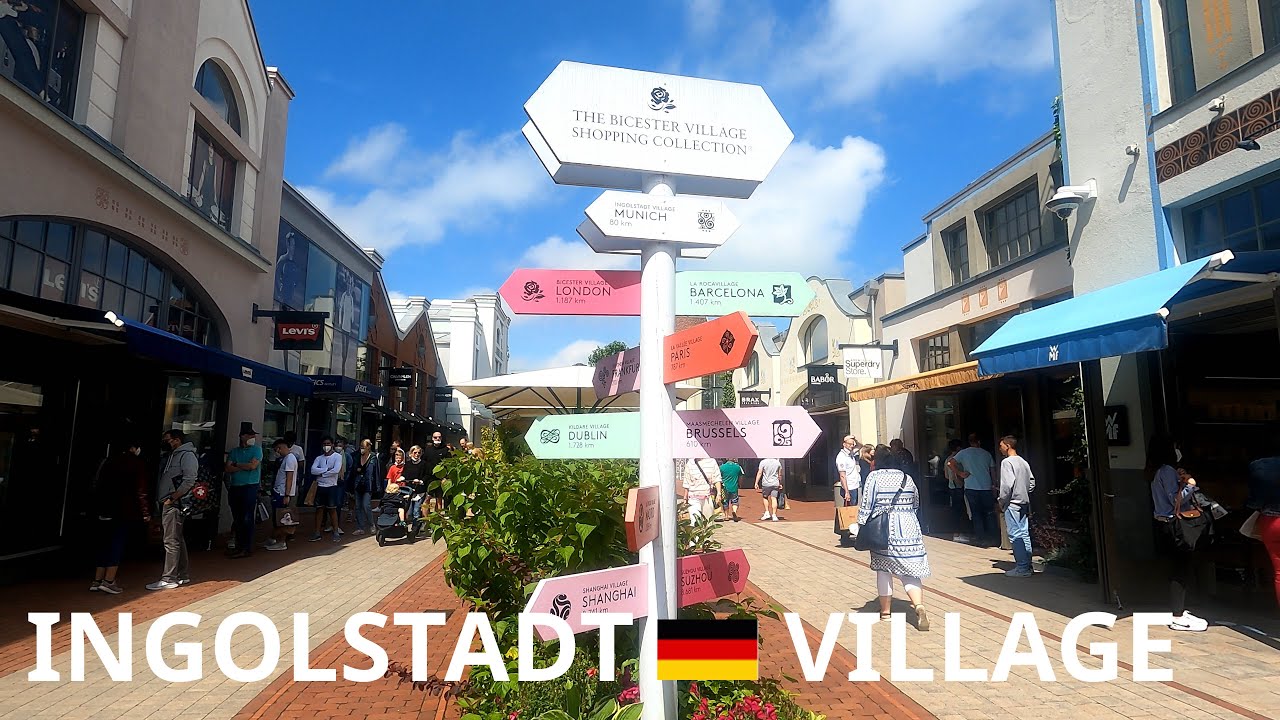 Ingolstadt Village Otto Hahn Straße Ingolstadt Ingolstadt Village Designer Outlet with GoPro9 🇩🇪 4K - YouTube