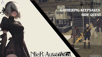 Nier Automata - Gathering Keepsakes Side Quest