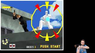 Virtua Cop (Model 2) Playthrough w/ Sinden Lightgun - Berchuzzi Playz