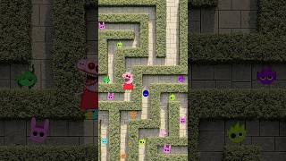 Peppa Pig Eats Only All Sprunki In Labyrinth