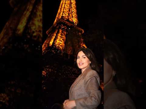 Darine Hamze رحلة نجمتي الرائعة دارين الي فرنسا وزيارة معالمها الشهيرة برج ايفل وشانزليزيه 