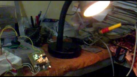 AVR ATmega8 based Remote Controlled Fan Regulator.