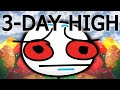 Accidentally high for 3 days