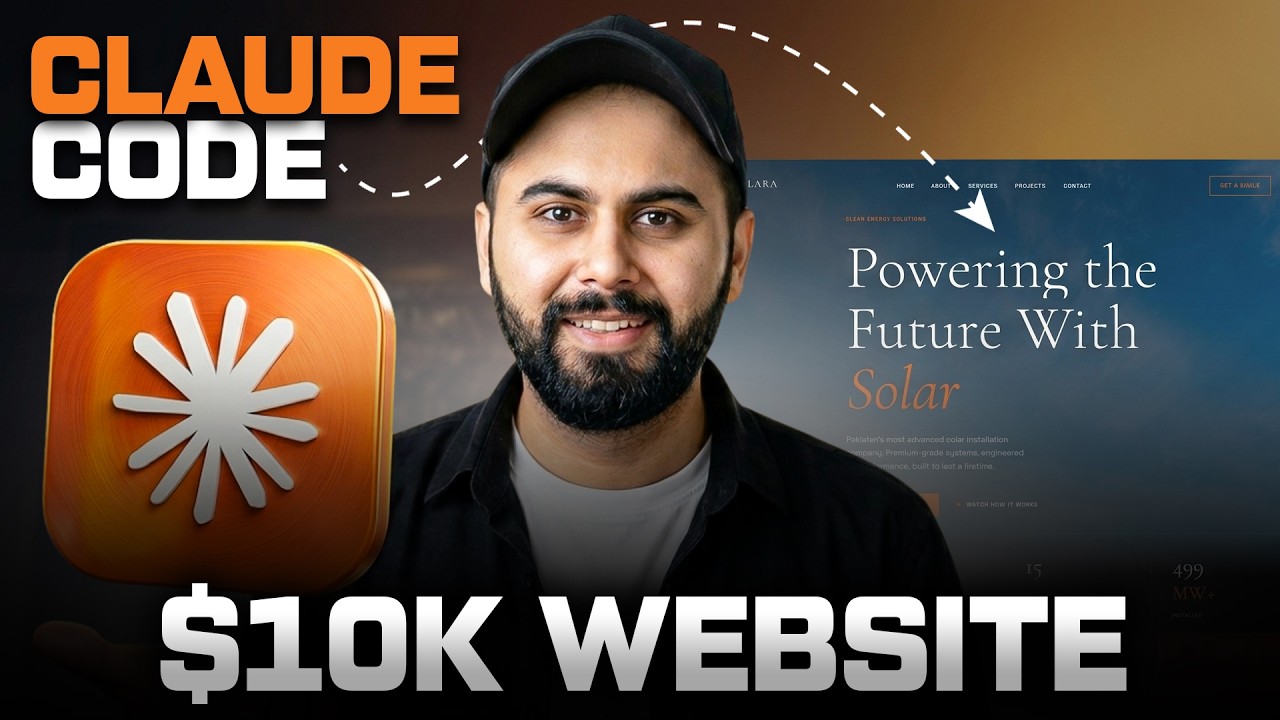 I Built a $10K Luxury Website Using Claude Code | Zero Coding Knowledge