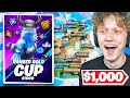 I Hosted a $1000 RANKED SOLO Tournament In Fortnite! (drama)