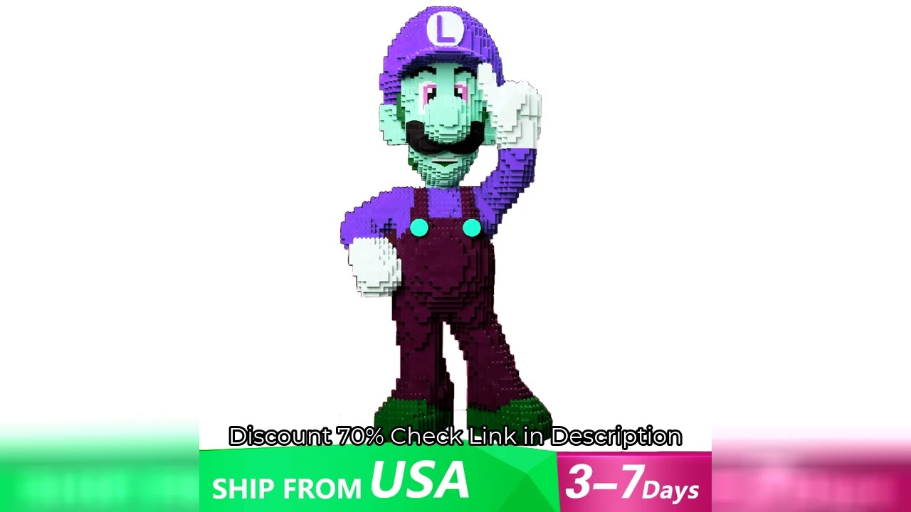 4892PCS plumber character set, creative modular building block model set,  gifts suitable for adults