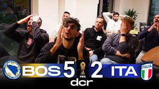WE'RE OUT OF THE WORLD CUP! BOSNIA 5-2 ITALY | LIVE REACTION FROM ITALIAN FANS | 2026 WORLD CUP