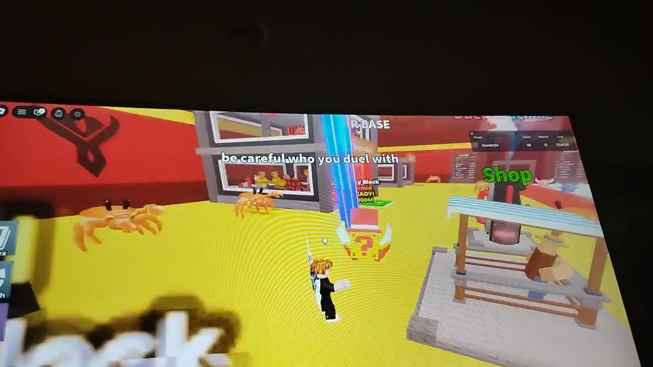 Live event warning flashing lights