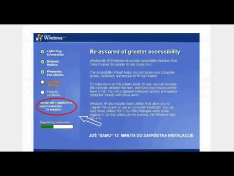 Video: Kako Formatirati Windows XP