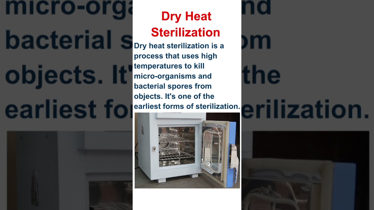 dry heat sterilization definition 