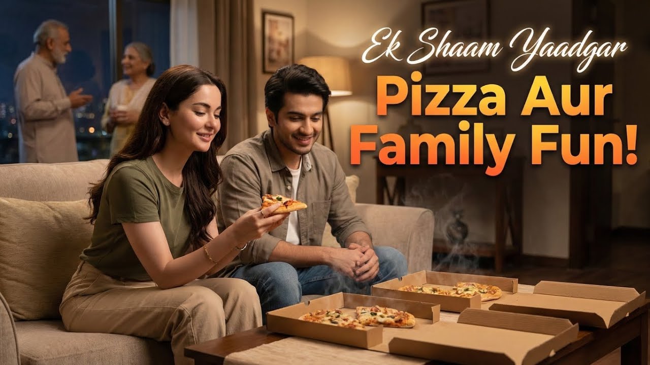 Shehar Ki Pehli Shaam | Family Time Aur Pizza | Hania City Vlog