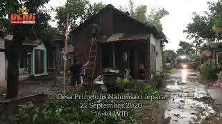 Detik Detik PUTING BELIUNG 16:40wib 22 September 2020 Pringtulis Nalumsari Jepara