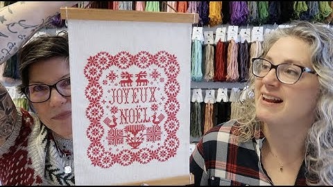 Flosstube #6 - Between Two WIPs - looking ahead to 2023