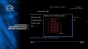 LPARkit - Demo of building LPAR with NPIV adapters