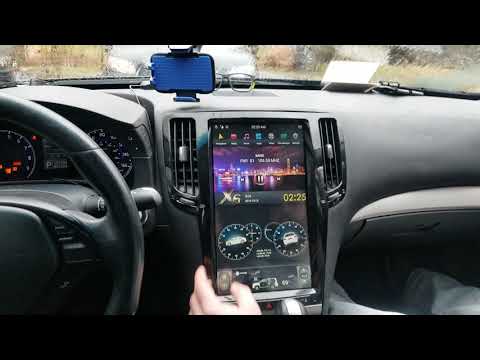 ZWNAV Android 8.1 Touchscreen 13.6&rsquo;&rsquo; install in 2010 Infiniti G37X