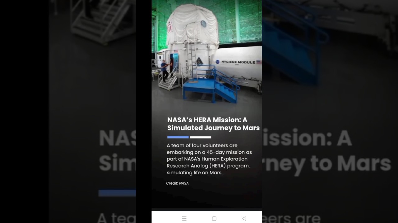 Living on Mars 45 days 