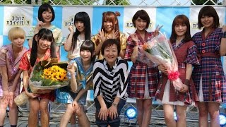 Negicco、NGT48と“ご飯”で「和気あいあいと」でんぱ組からのアドバイスも「ヨコハマカワイイパーク2015」オープニング式典2　#Negicco　#Japanese Idol