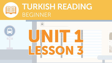 Turkish Reading for Beginners - A Turkish Service Notice at the Station
