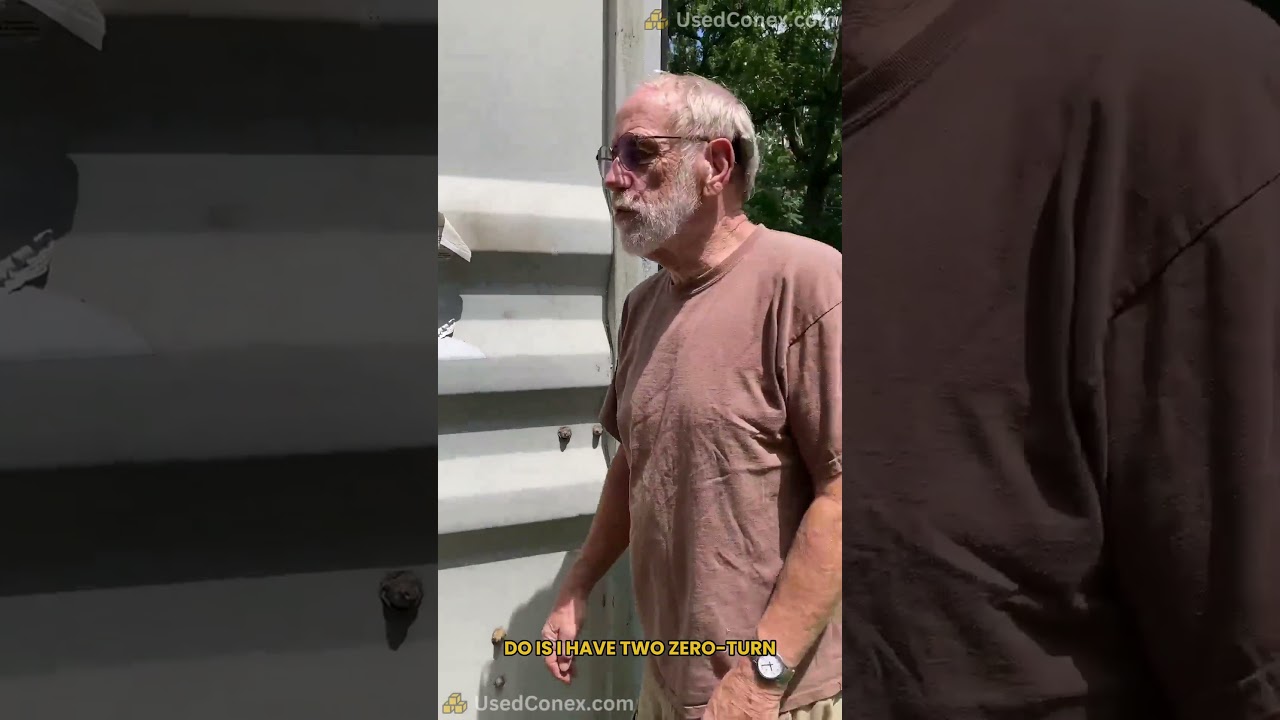 Used Conex Shipping Containers: Perfect for Storage, Golf Carts & More