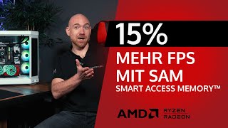 Nutze SAM (Smart Access Memory) für ein Leistungsplus von bis zu 15%*