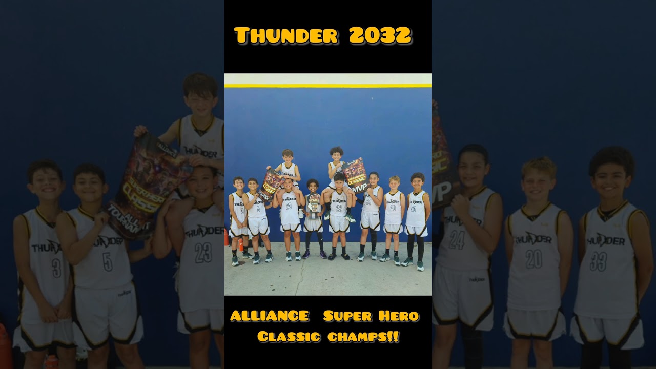 Thunder 2032 goes undefeated at the 2025  Alliance Super Hero Classic tournament