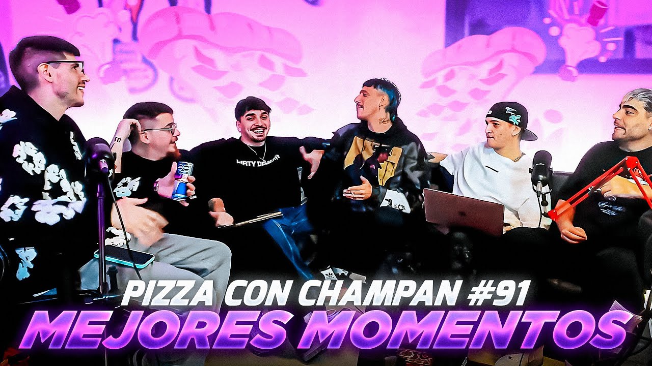 PIZZA CON CHAMPAN #91 - MEJORES MOMENTOS - PIZZA + TOSHI