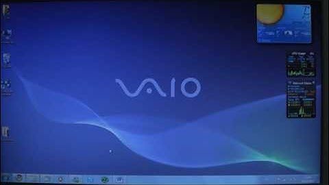 Sony VAIO NW Quick Web Access