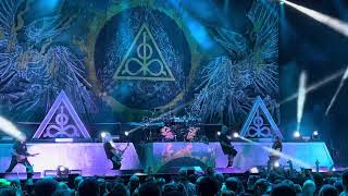 Contractor 8.31.23 Lamb Of God pyro Isleta Ampitheater Albuquerque New Mexico opening for Pantera Nm