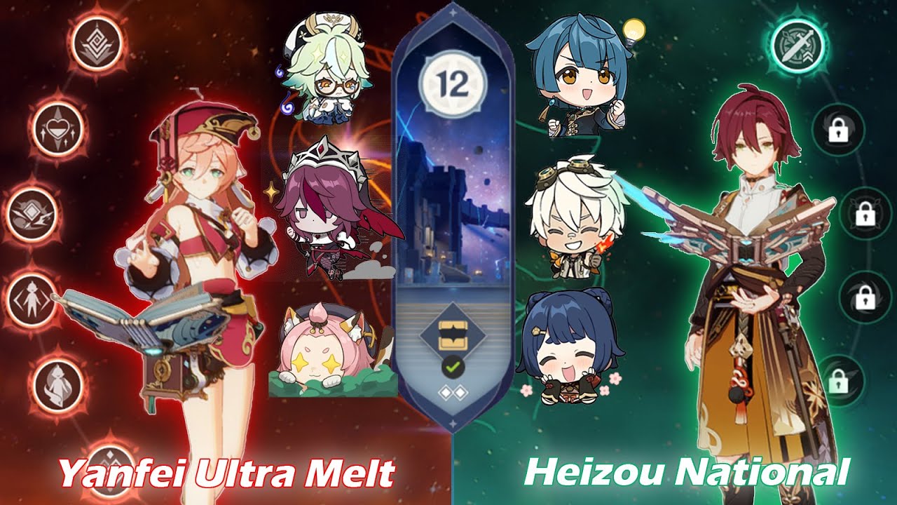  F2P Friendly Party Yanfei Ultra Melt X Heizou National Spiral 