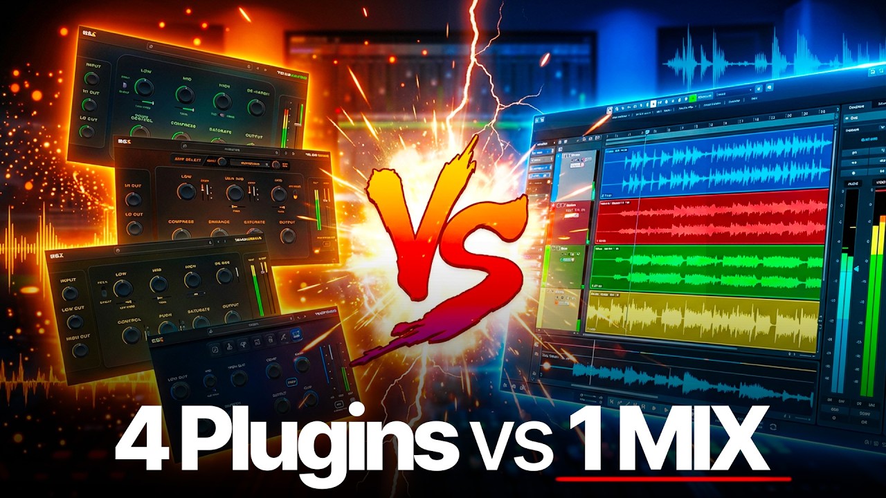 4 Plugins Vs 1 Mix - YouTube