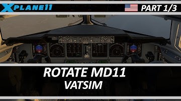 Rotate MD-11 Full Flight - VATSIM ATC -  FACT - FYWH / Part 1