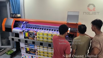 Máy in decal khổ 1m9 in được bạt khổ 1m8 giá rẻ nhanh thu hồi vốn.giá dưới 65tr