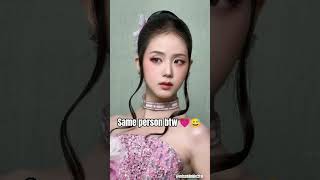 same person btw 💗😅@KimJisoo-t5k #jisoo #blackpink #blink #editzzz #kpop #fypシ゚viral #100kviews