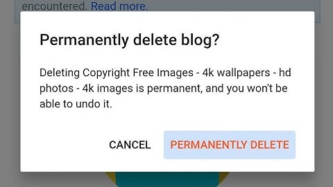 How to remove blogger account 2020 | how to delete blogger 2020 | delete blog | remove blog