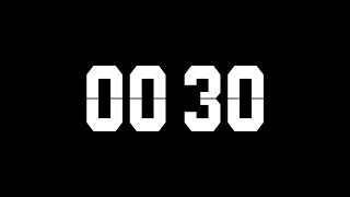 30 second timing, Timer & alarm flip clock.