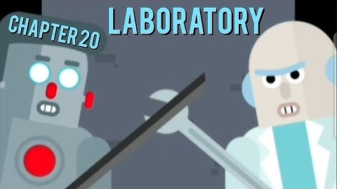 Mr Ninja Laboratory / levels 381-400 walkthrough / skin Cyborg / Dark Katana weapon / sword episode