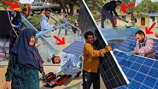 Download Lagu A challenging day for installing solar panels MP3