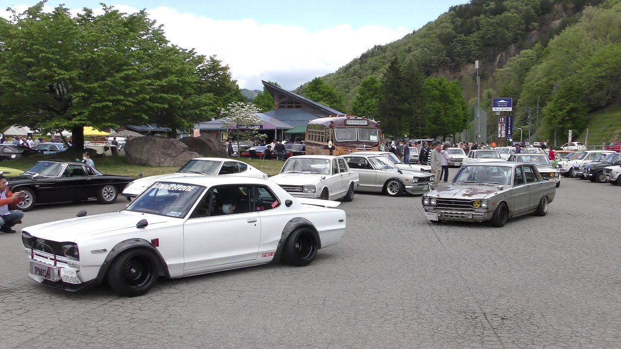 飛騨高山オールドカーの集い2025「入場を少し」09：40頃～すでにほとんど入場済みでした