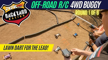 Backyard RC 4WD Buggy Race Round 1 | 2022 RRLRC