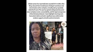 Woman Awarded $15.4M After Shocking Workplace Racism Case ⚖️🔥 #shorts