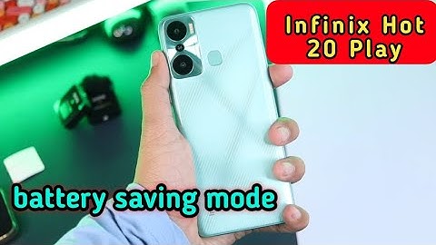 Infinix Hot 20 Play Mein Battery Saving Mode Kaise Lagaen , How To Enable Battery Server In Infinix